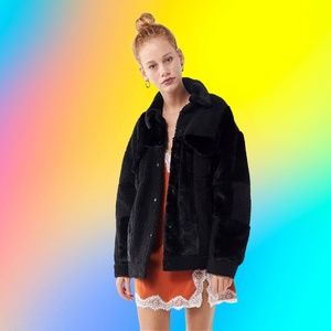 Levi’s Premium Quality Patchwork Teddy Trucker